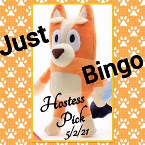 🐶New🐶Just Bingo Stuffed Animal🐶